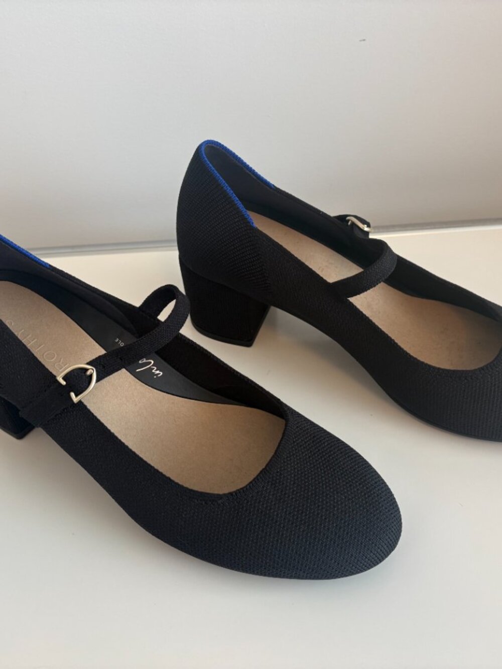 Rothy’s The Mary Jane Heel Black size 8.5 - Picture 6 of 7
